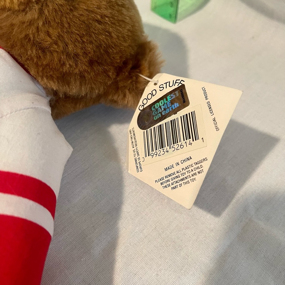 Detroit Redwings Teddy Bear Plush New with NHL Tags Good Stuff - Picture 6 of 8